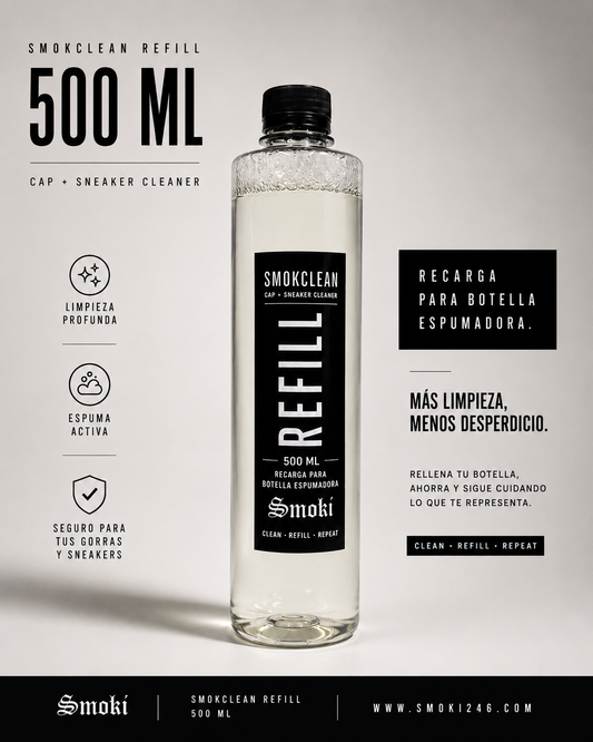 SMOKCLEAN REFILL 500 ML + 2 MICROFIBRAS