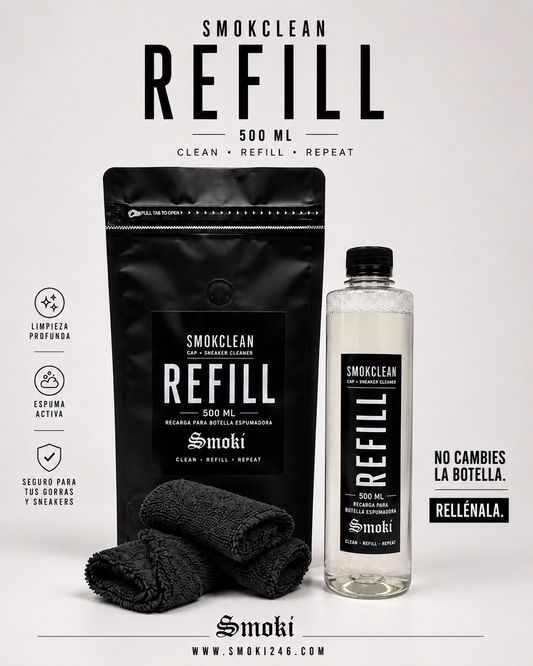 SMOKCLEAN REFILL 500 ML + 2 MICROFIBRAS