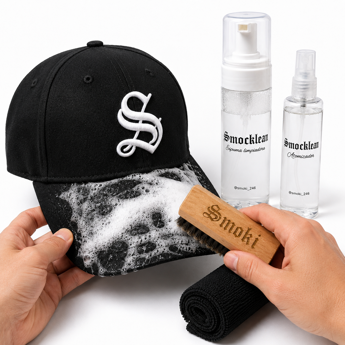 Smocklen Kit de Limpieza para Gorras